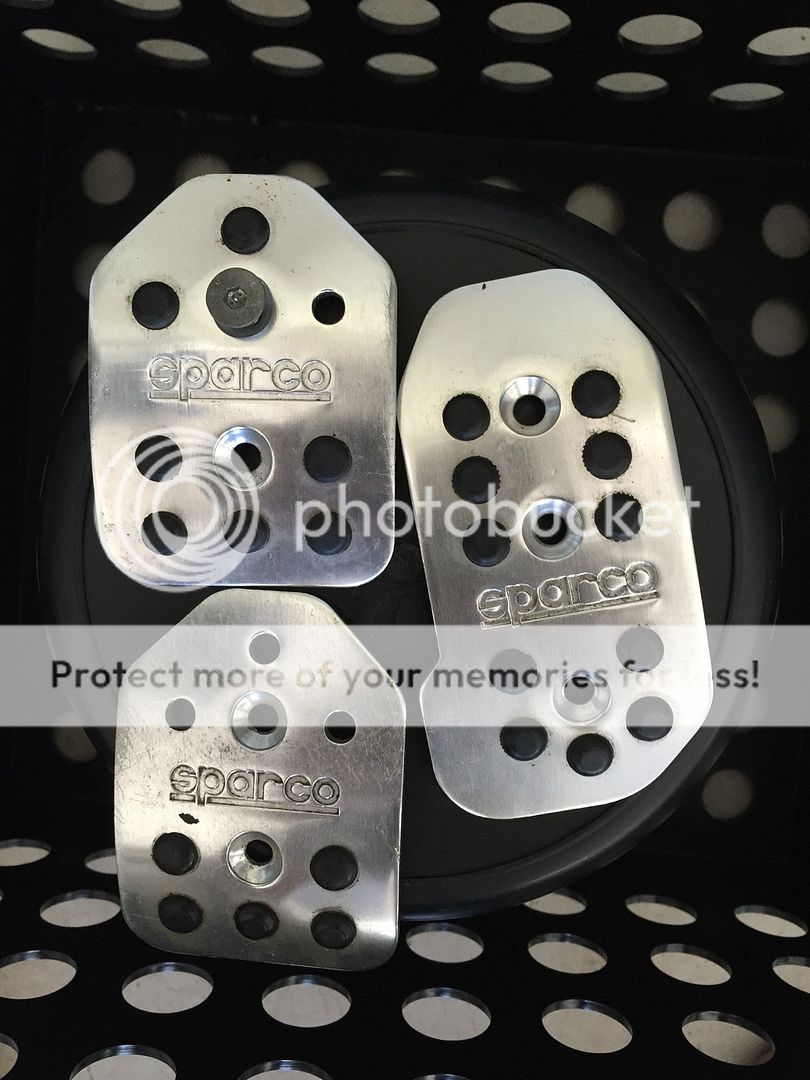 Sparco Pedal covers VW Vortex Volkswagen Forum